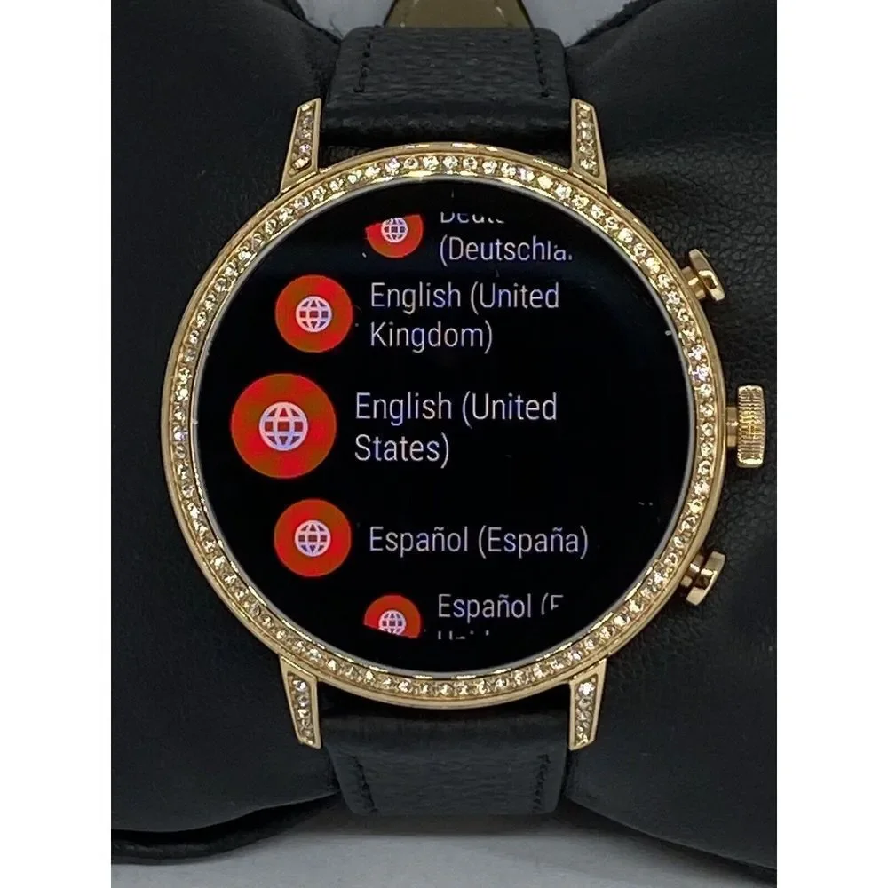 Fossil Gen 4 Authentic Digital Dial Smart Watch Custom Band FTW6011 CR138